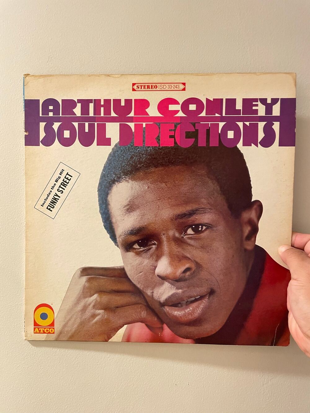 Arthur Conley - Soul Directions LP vintage vinyl record soul